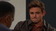 Days of Our Lives' Johnny pondering his life. | Image Source: Peacock